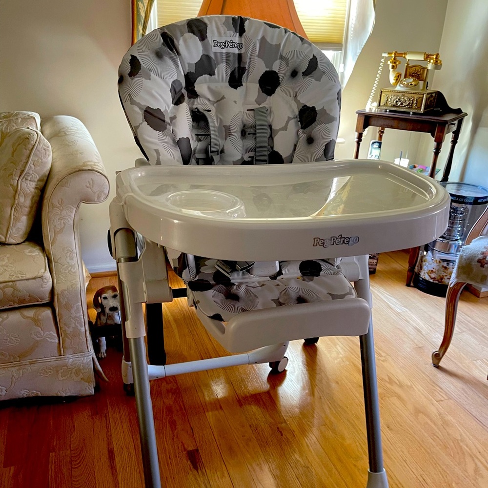 Peg Perego Prima Pappa Highchair…..Barely Used…..Lists for $229…..Asking $95…